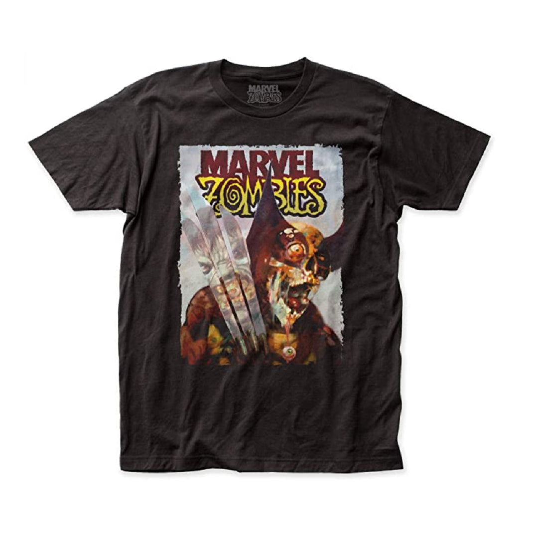Marvel Zombies Wolverine vs. Hulk Adult T Shirt