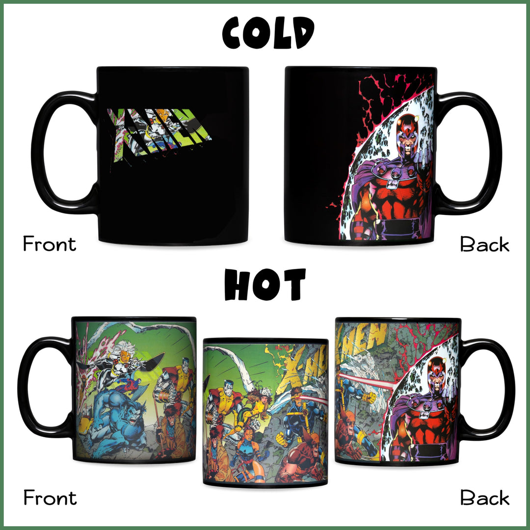 Marvel X-Men First Issue All Covers 90's Heat Reactive Coffee Mug