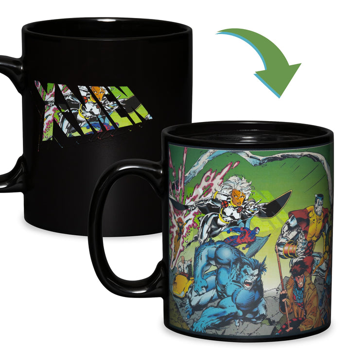 Marvel X-Men First Issue All Covers 90's Heat Reactive Coffee Mug