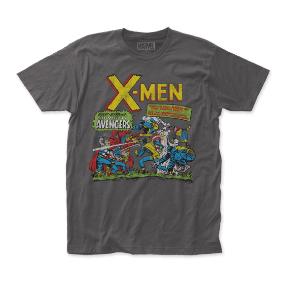 Marvel X-Men vs The Avengers Adult Graphic T-Shirt