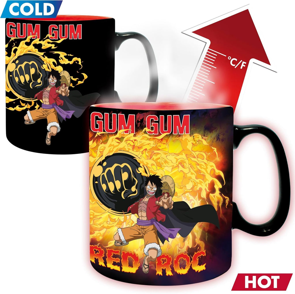 ABYstyle - One Piece - Luffy vs. Kaidou - 16 oz Heat Change Mug