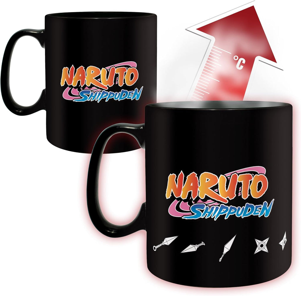 ABYstyle - Naruto Shippuden - Multicloning - 16 oz Heat Change Mug
