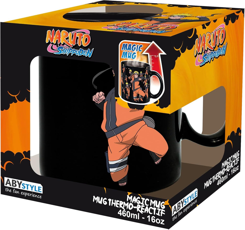 ABYstyle - Naruto Shippuden - Multicloning - 16 oz Heat Change Mug