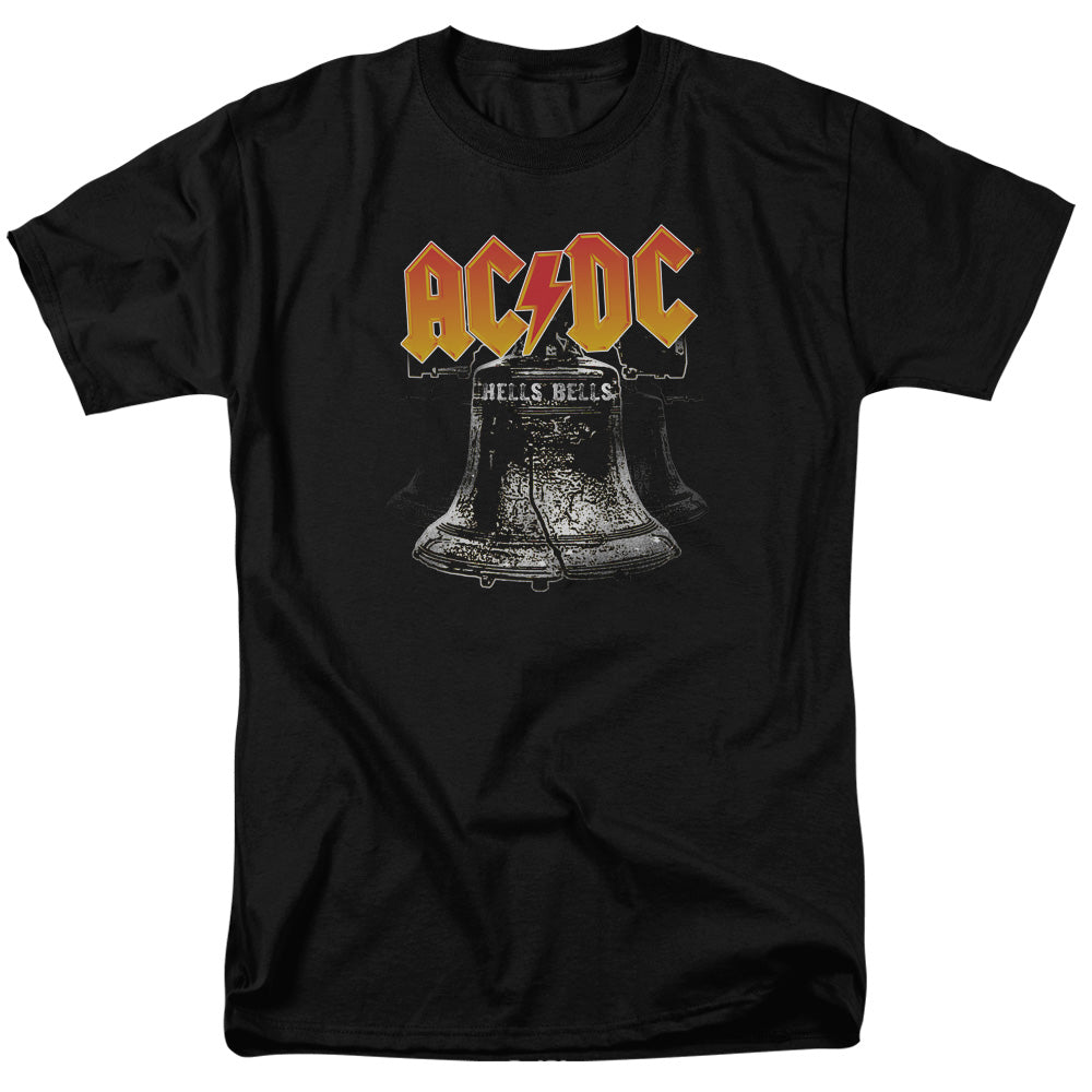 ACDC - Hells Bells - Adult Unisex Short Sleeve T-Shirt - Black
