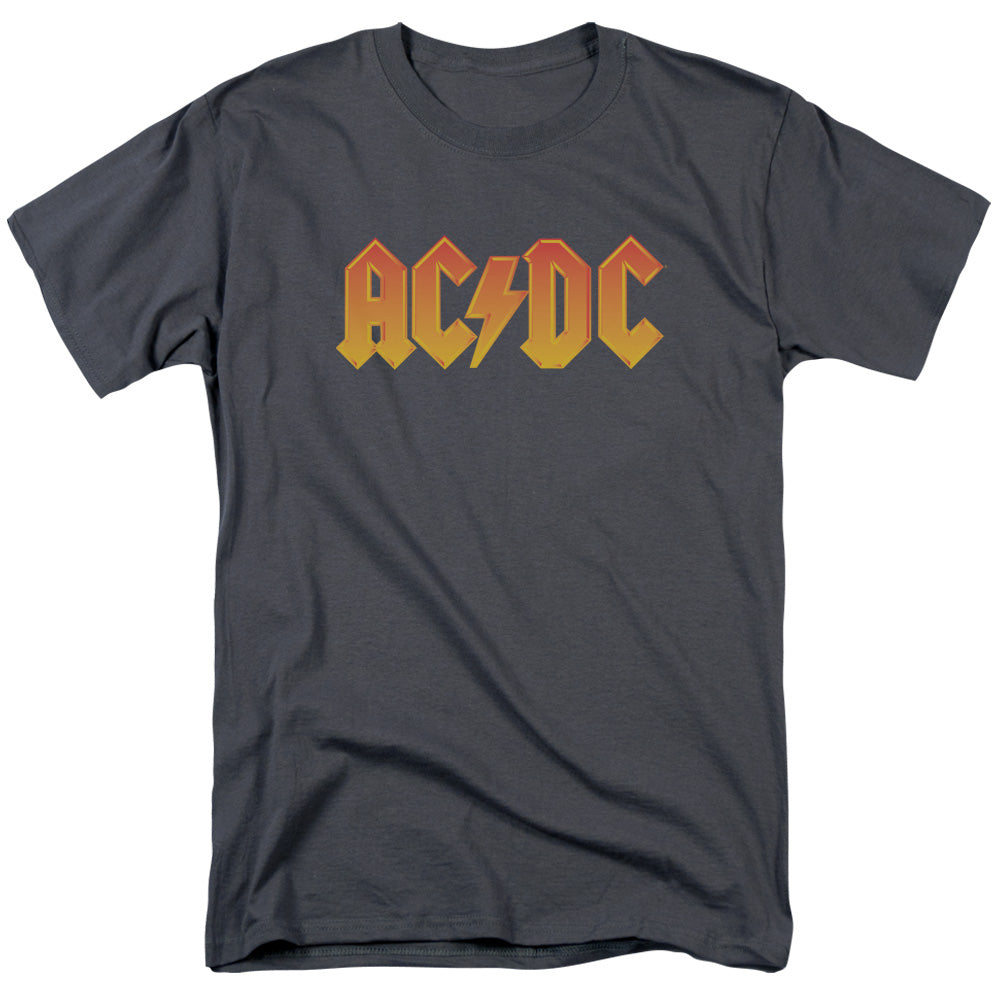 ACDC - Logo - Adult Unisex Short Sleeve T-Shirt - Gray
