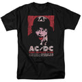 ACDC - High Voltage Live 1975 - Adult Unisex Short Sleeve T-Shirt - Black