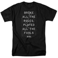 ACDC - Struck - Adult Unisex Short Sleeve T-Shirt - Black