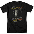 ACDC - Powerage Tour - Adult Unisex Short Sleeve T-Shirt - Black