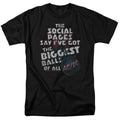 ACDC - Big Balls - Adult Unisex Short Sleeve T-Shirt - Black