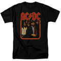 ACDC - Group Distressed - Adult Unisex Short Sleeve T-Shirt - Black