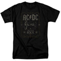 ACDC - Rock Label - Adult Unisex Short Sleeve T-Shirt - Black