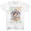 ACDC - Givin The Dog A Bone - American Classics - Solid White Adult Short Sleeve T-Shirt