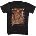 Aerosmith - Toys Album Cover - American Classics - Solid Black Adult Short Sleeve T-Shirt