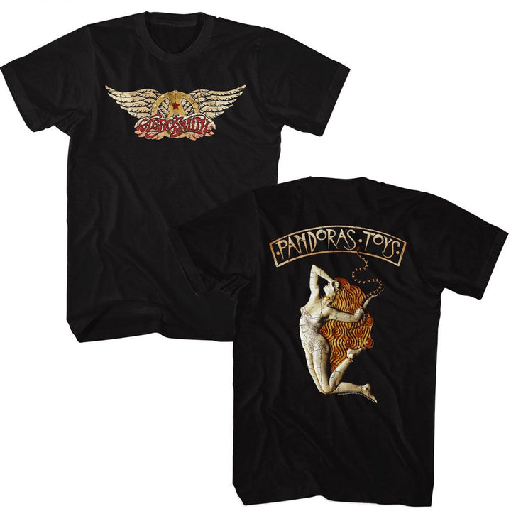 Aerosmith - 1994 - American Classics - Solid Black Adult Short Sleeve T-Shirt