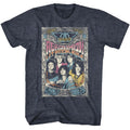 Aerosmith - Let Rock Rule - American Classics - Heather Blue Adult Short Sleeve T-Shirt
