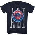 Muhammad Ali - Talli Goat - American Classics - Solid Blue Adult Short Sleeve T-Shirt