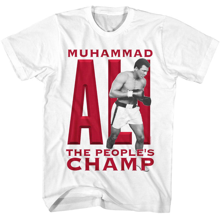 Muhammad Ali - Peoples Champ - American Classics - Adult Short Sleeve T-Shirt