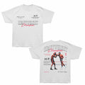 Muhammad Ali - Heavyweight Champion - Bronx Oversized Short Sleeve T-Shirt - Front & Back Print - White