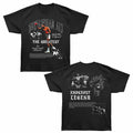 Muhammad Ali - Knockout Legend - Bronx Oversized Short Sleeve T-Shirt - Front & Back Print - Black