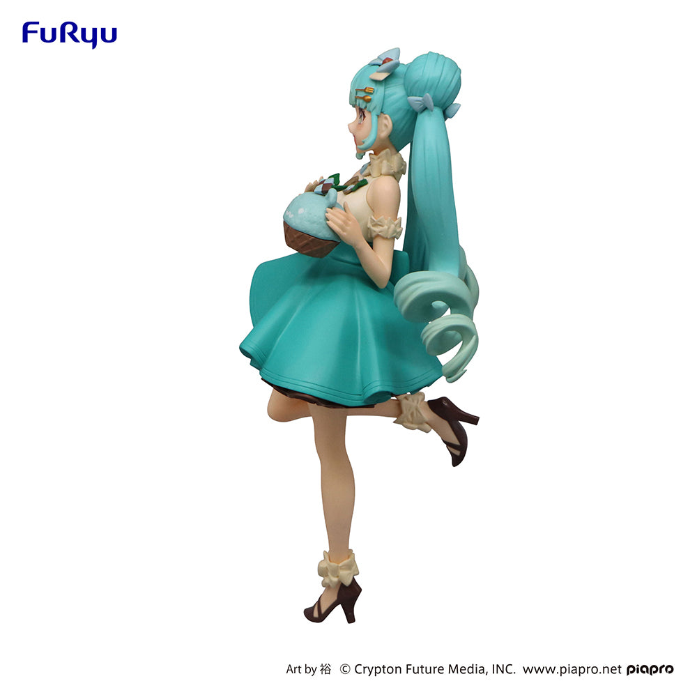 FuRyu - Hatsune Miku Prize SweetSweets Series Chocolate Mint Version Re-run Figure