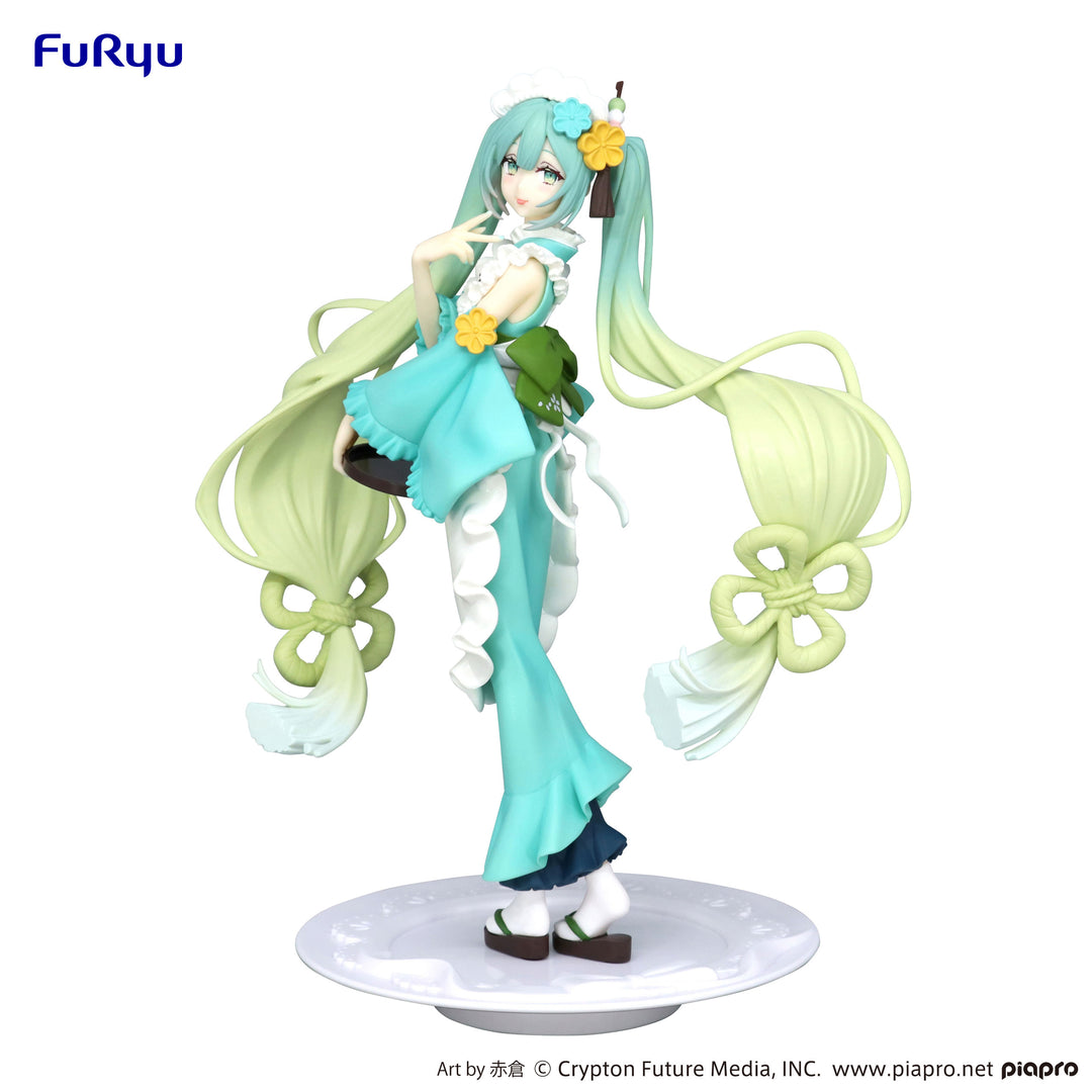 FuRyu - Hatsune Miku - Matcha Green Tea Parfait Mint Version Exceed Creative Figure