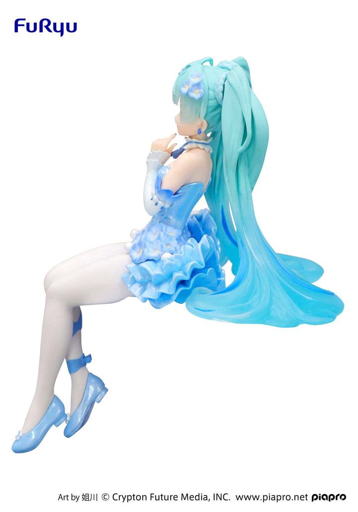 FuRyu - Hatsune Miku Flower Fairy Nemophila Pail Blue Color Version Noodle Stopper Figure