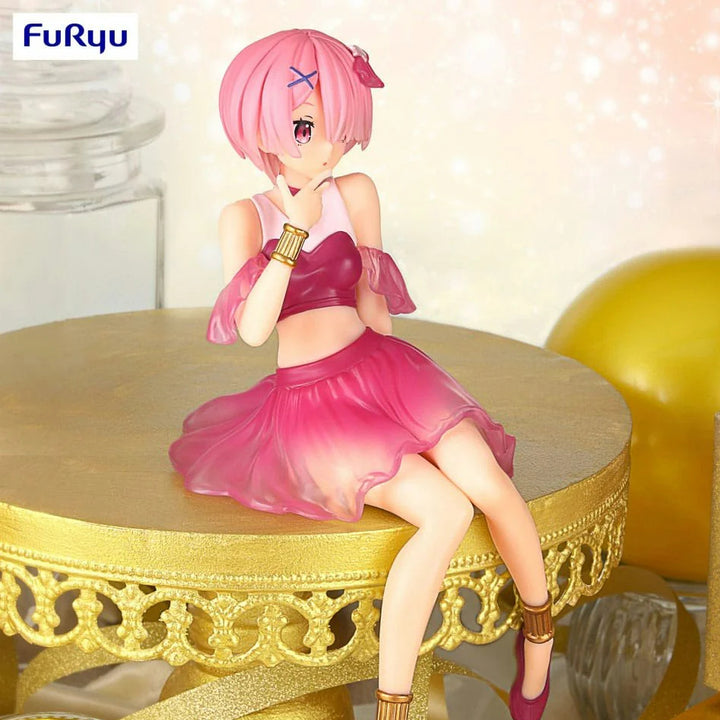 FuRyu Re:Zero Ram Twinkle Party Another Color Version Noodle Stopper Figure