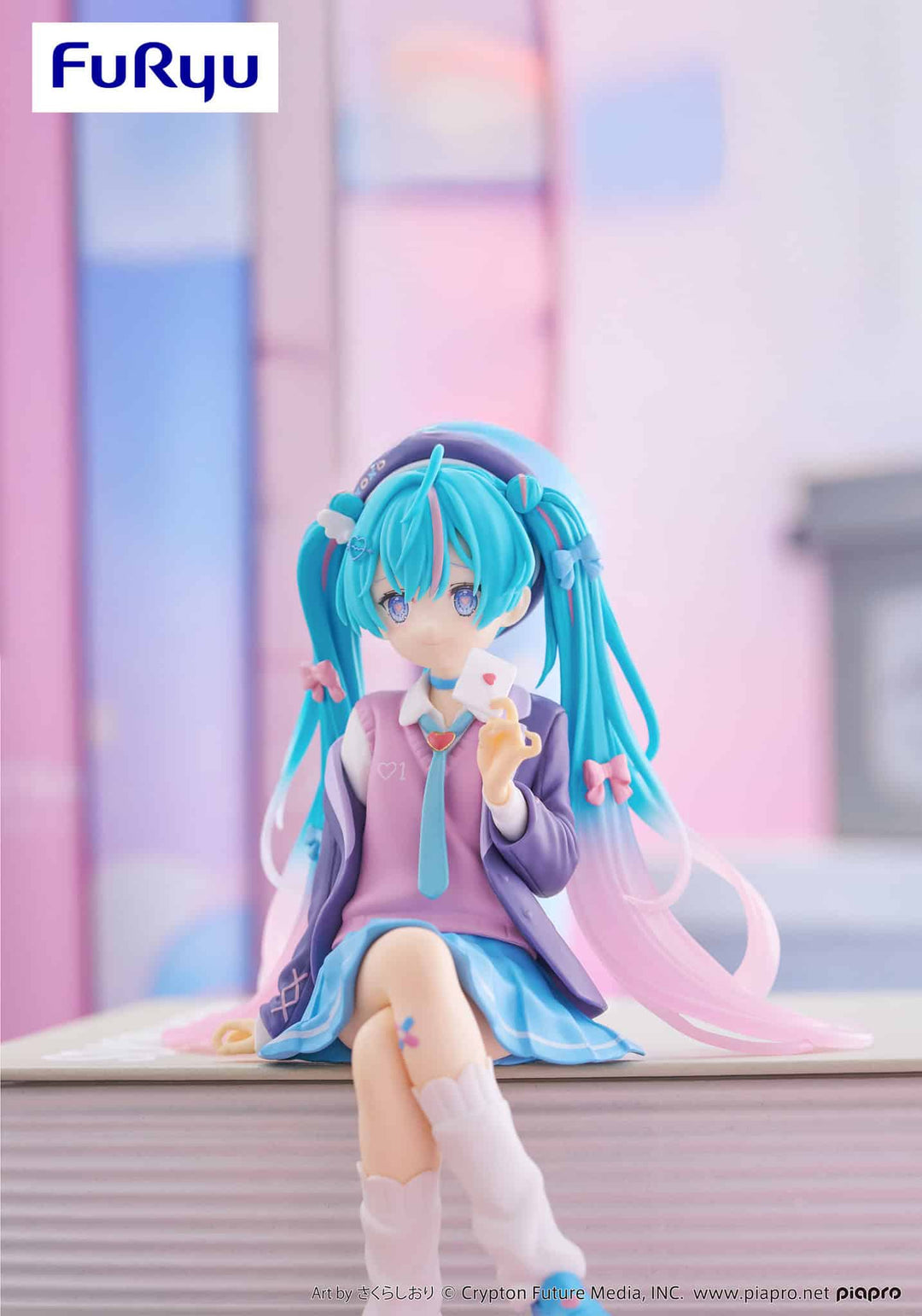 FuRyu - Hatsune Miku Love Blazer Navy Color Version Noodle Stopper Figure
