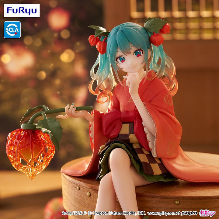 FuRyu - Hatsune Miku - Hatsune Miku Noodle Stopper Figure Flower Fairy Winter Cherry