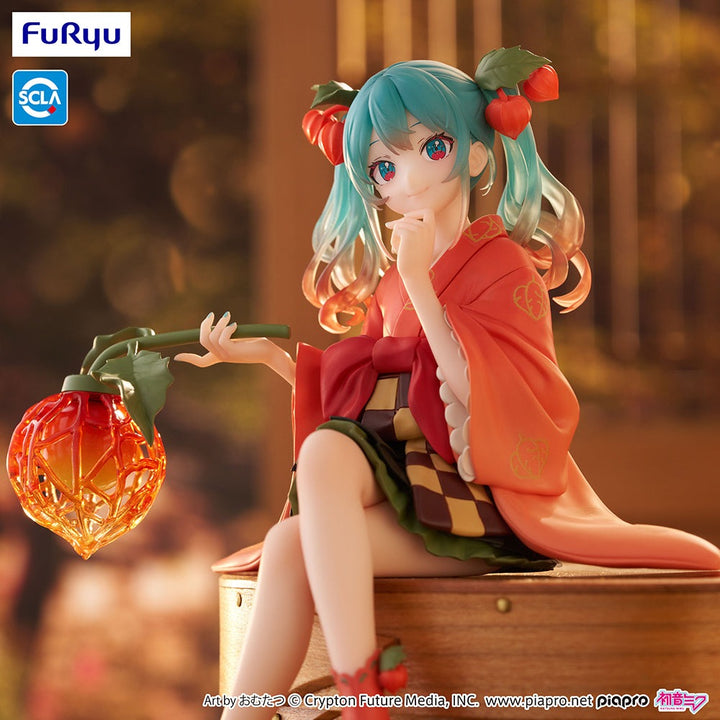 FuRyu - Hatsune Miku - Hatsune Miku Noodle Stopper Figure Flower Fairy Winter Cherry