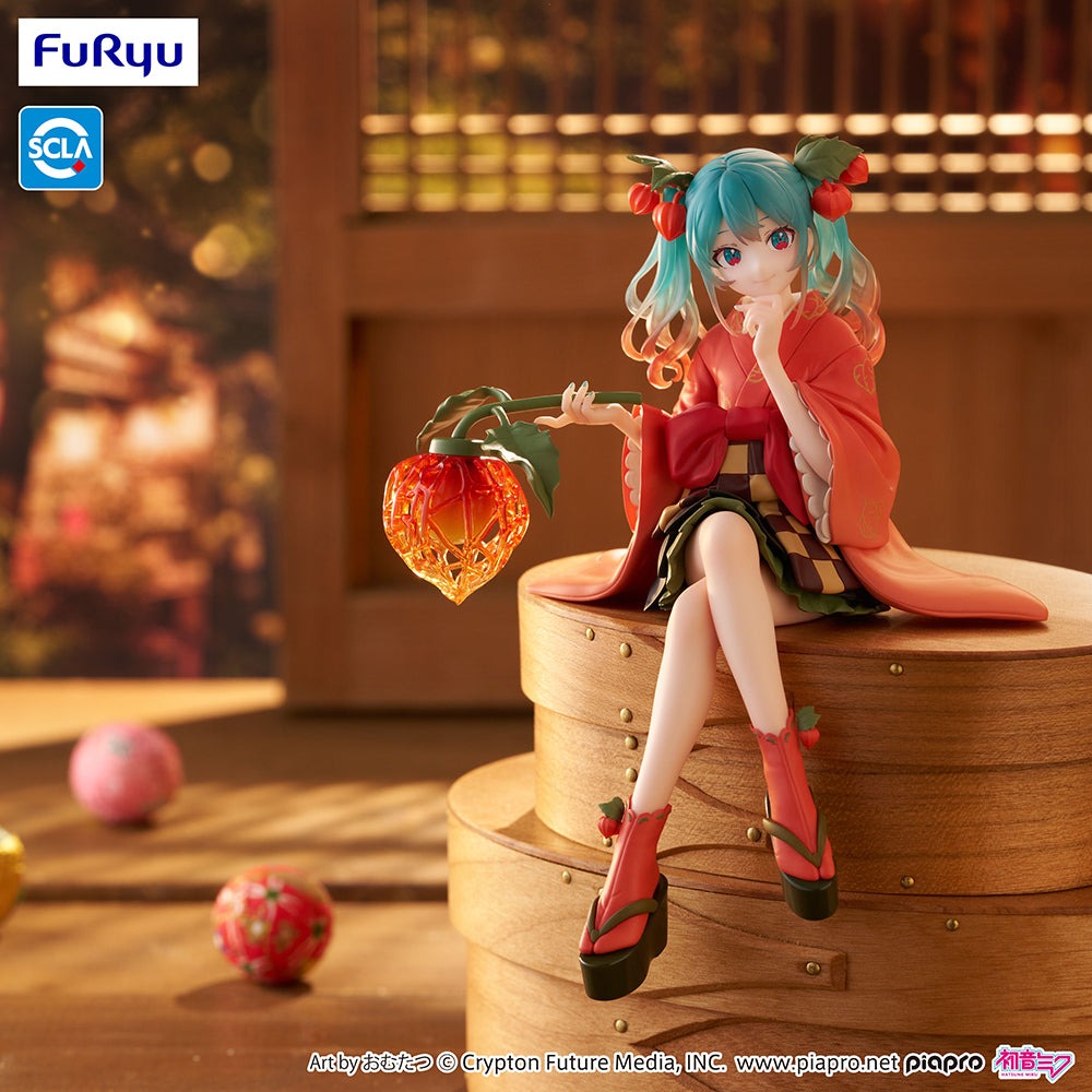 FuRyu - Hatsune Miku - Hatsune Miku Noodle Stopper Figure Flower Fairy Winter Cherry