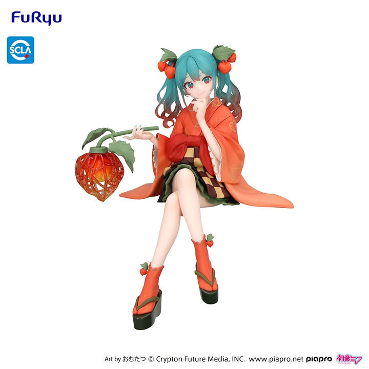 FuRyu - Hatsune Miku - Hatsune Miku Noodle Stopper Figure Flower Fairy Winter Cherry