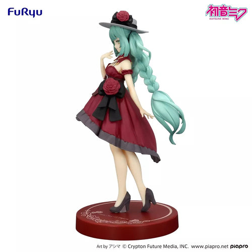 FuRyu - Piapro Characters - Hatsune Miku Outing Dress Red Color Ver. - Trio-Try-iT Figure
