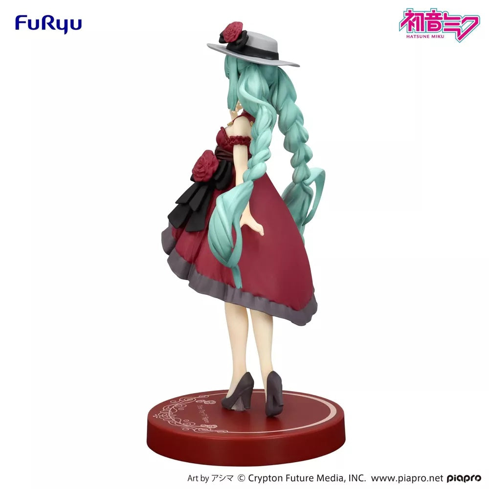 FuRyu - Piapro Characters - Hatsune Miku Outing Dress Red Color Ver. - Trio-Try-iT Figure