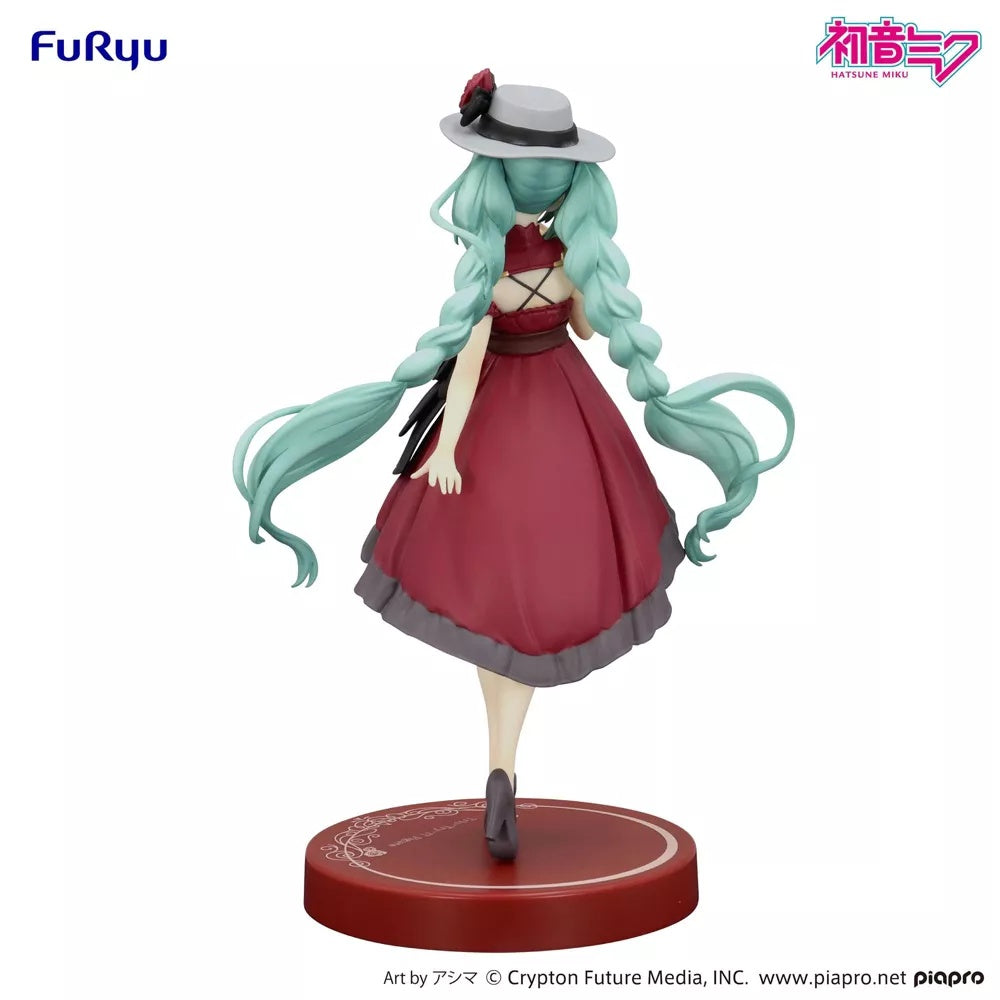 FuRyu - Piapro Characters - Hatsune Miku Outing Dress Red Color Ver. - Trio-Try-iT Figure