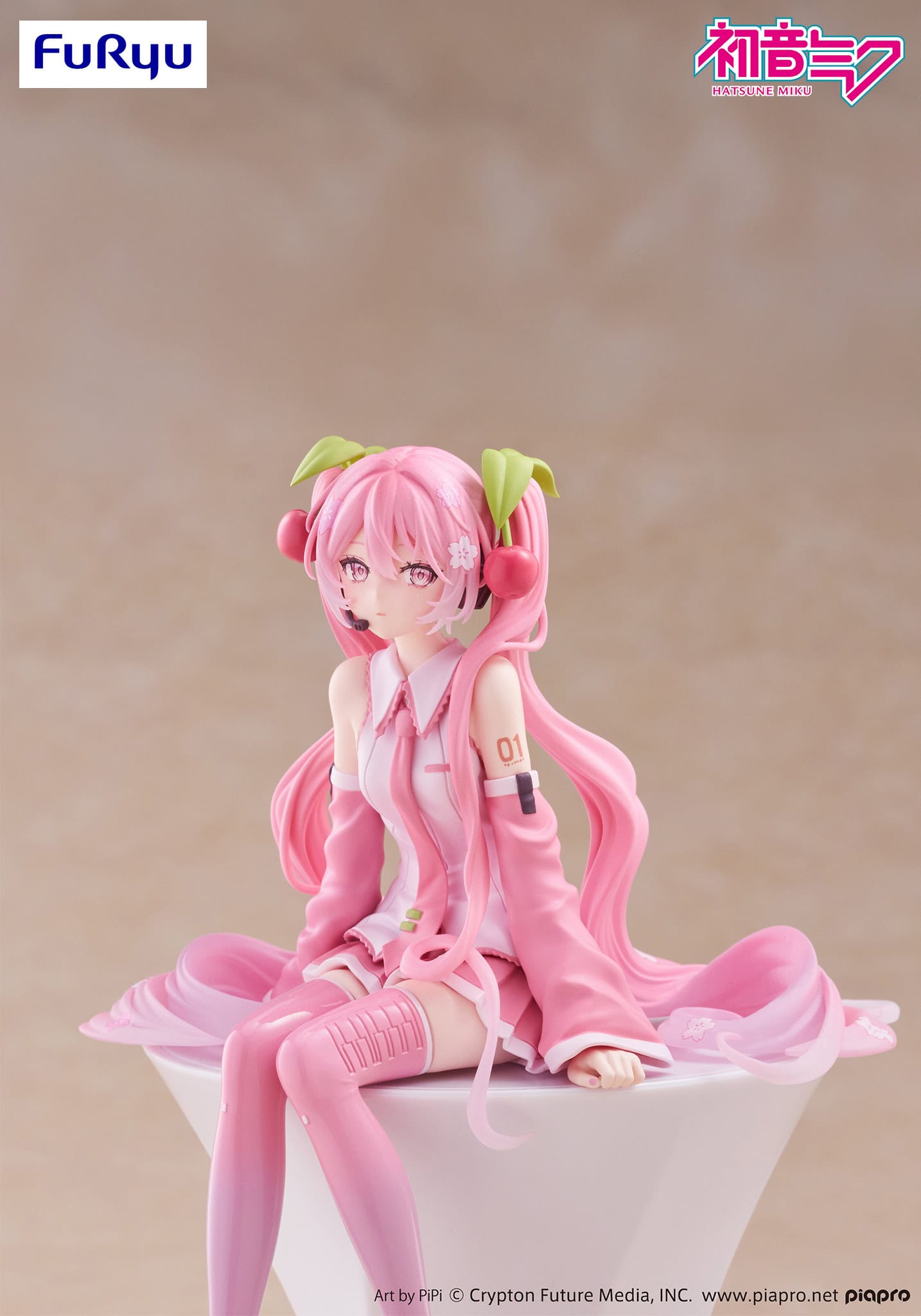 FuRyu - Vocaloid - Hatsune Miku - Sakura Miku 2026 - Noodle Stopper Figure