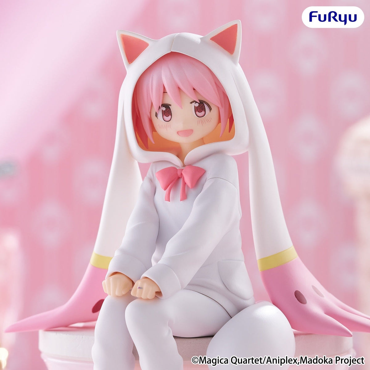 FuRyu - Puella Magi Madoka Magica - Madoka Kaname Kyubey Loungewear - Noodle Stopper Figure