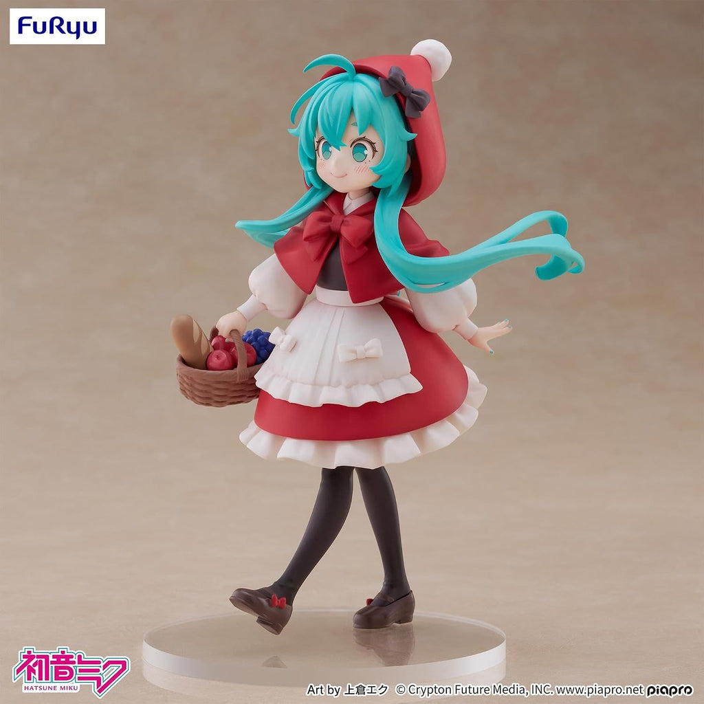FuRyu - Piapro Characters - Hatsune Miku Little Red Riding Hood Ver. - Desktop Fairy Figure