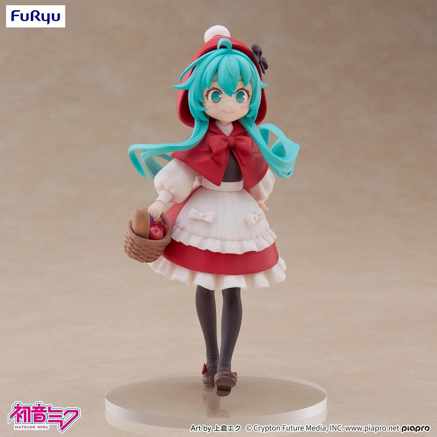 FuRyu - Piapro Characters - Hatsune Miku Little Red Riding Hood Ver. - Desktop Fairy Figure