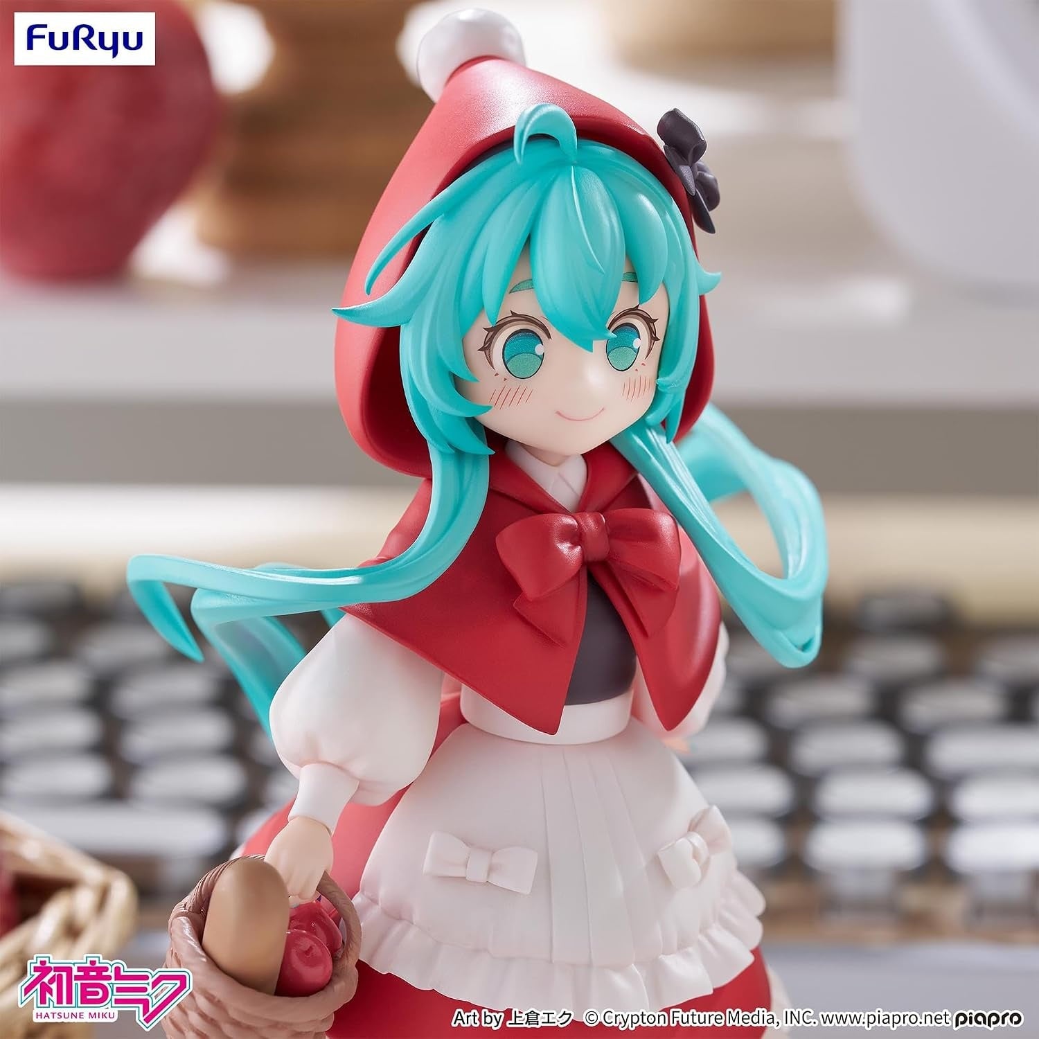 FuRyu - Piapro Characters - Hatsune Miku Little Red Riding Hood Ver. - Desktop Fairy Figure