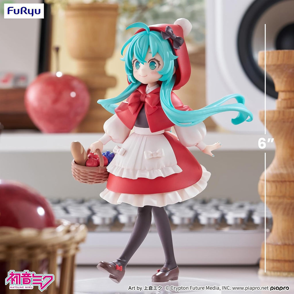 FuRyu - Piapro Characters - Hatsune Miku Little Red Riding Hood Ver. - Desktop Fairy Figure