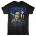 Andre The Giant - Lightning - Adult Unisex Short Sleeve T-Shirt - Black