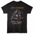 Army Of Darkness - Hail To The King - Adult Unisex Short Sleeve T-Shirt - Black