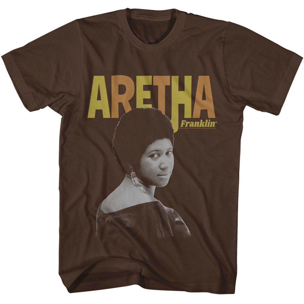 Aretha Franklin - Retro - American Classics - Adult Short Sleeve T-Shirt