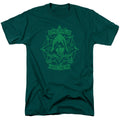 DC Comics - The Arrow - Archer Illustration - Adult Unisex T-Shirt - Green