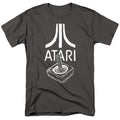 Atari - Joystick Logo - Adult Unisex Short Sleeve T-Shirt - Gray