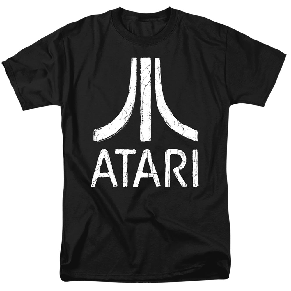 Atari - Rough Logo - Adult Unisex Short Sleeve T-Shirt - Black