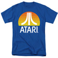 Atari - Sunrise Clean - Adult Unisex Short Sleeve T-Shirt - Blue
