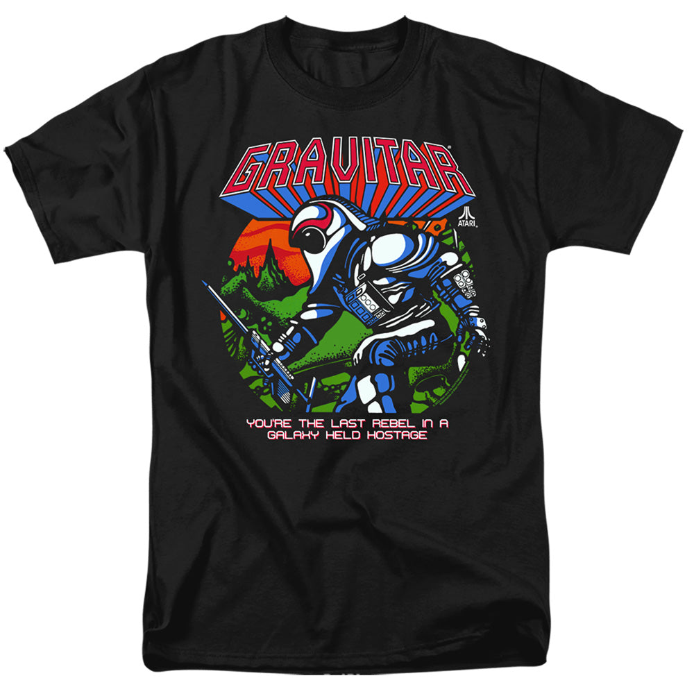 Atari - Last Rebel - Adult Unisex Short Sleeve T-Shirt - Black