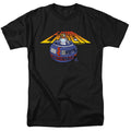 Atari - Lunar Globe - Adult Unisex Short Sleeve T-Shirt - Black
